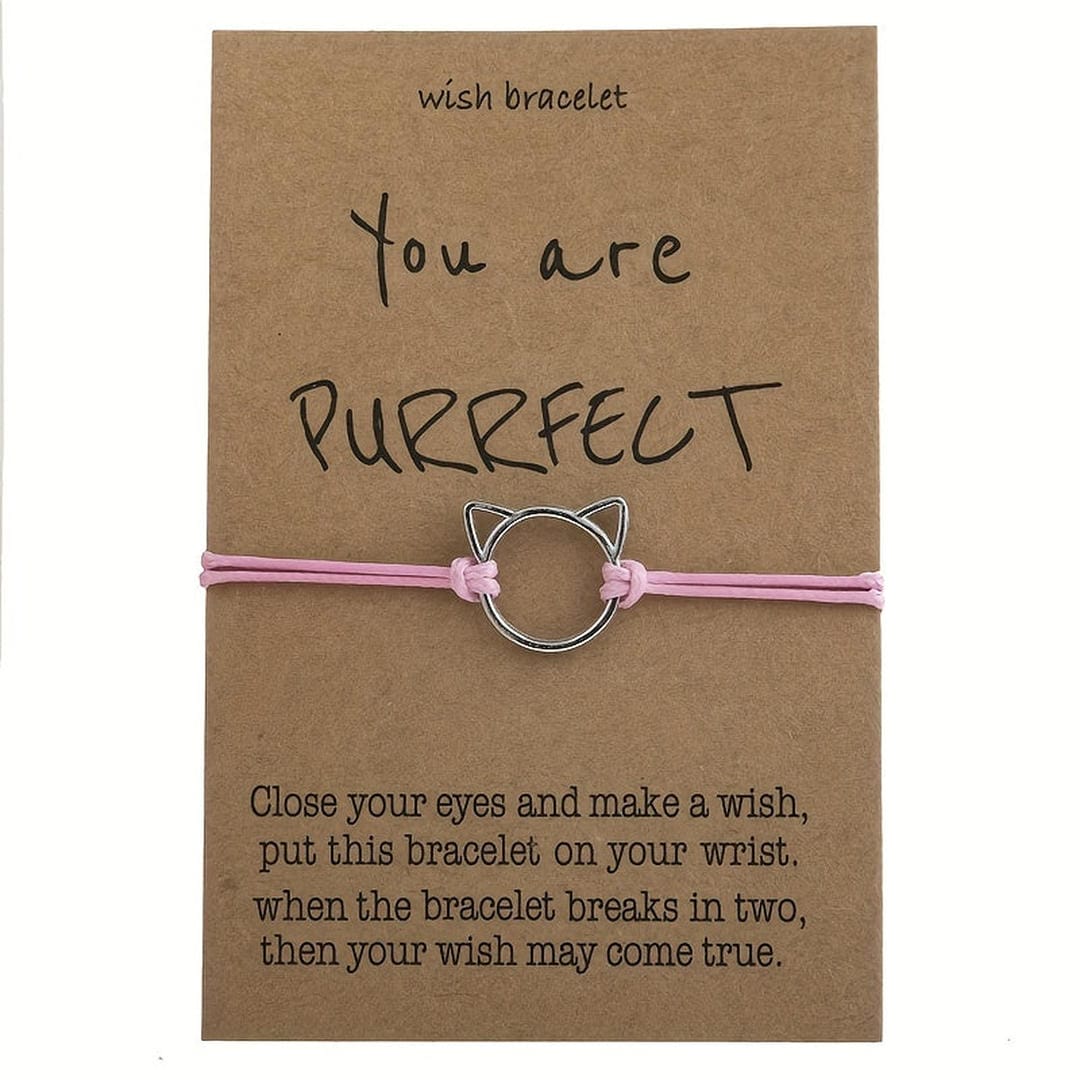 Pulsera de Regalo de Plata Purrrfect