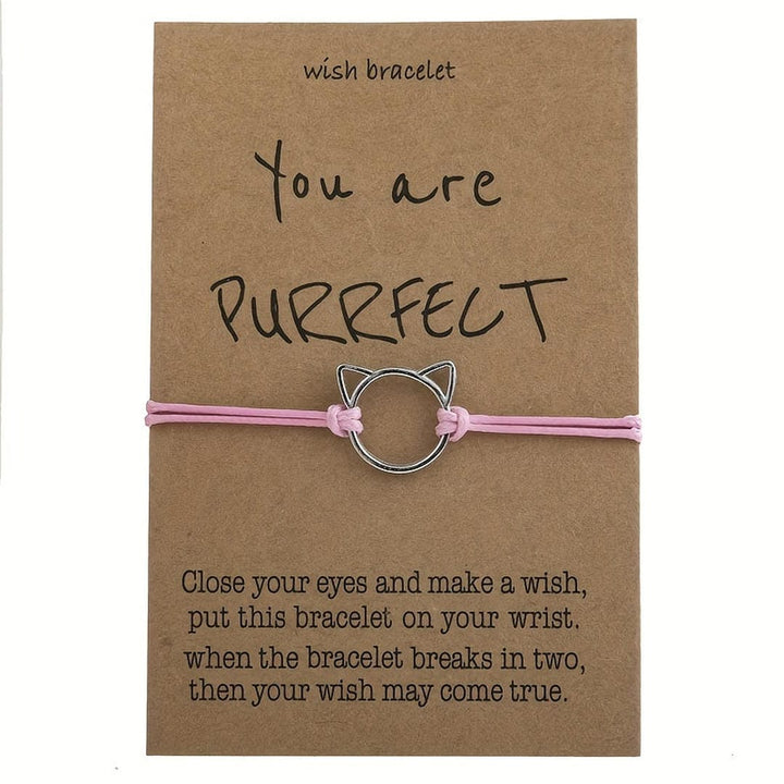 Pulsera de Regalo de Plata Purrrfect