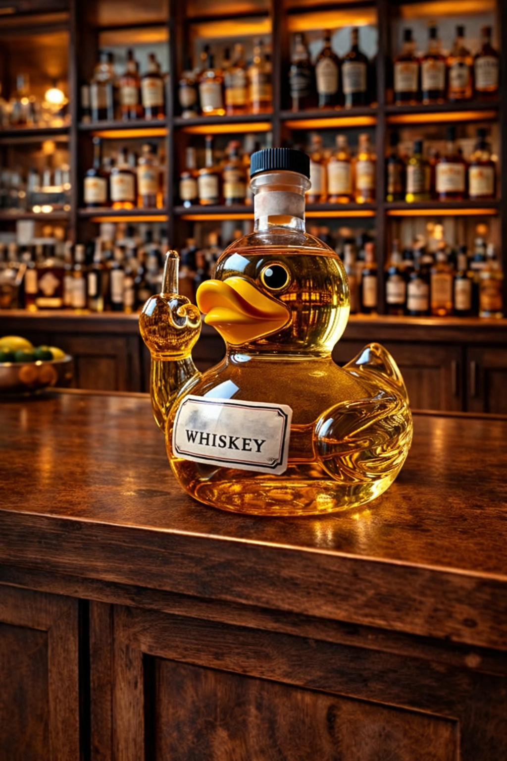 Botella de Whisky - Edición Rebel Duck