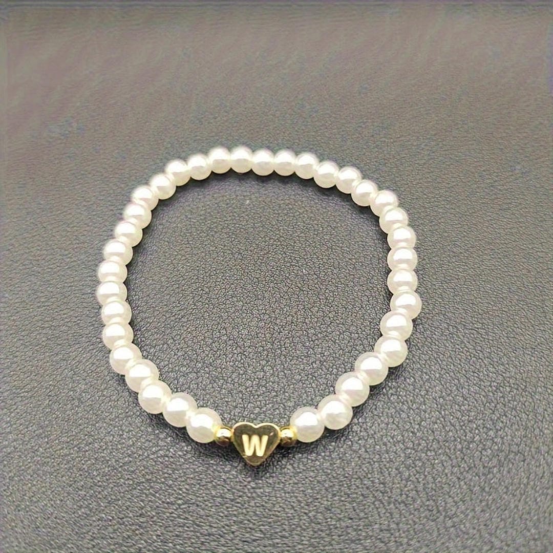 Pulsera de Perlas A-Z