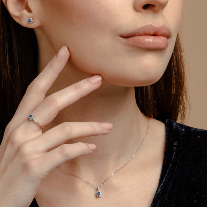 Set Ovalado de Zirconio