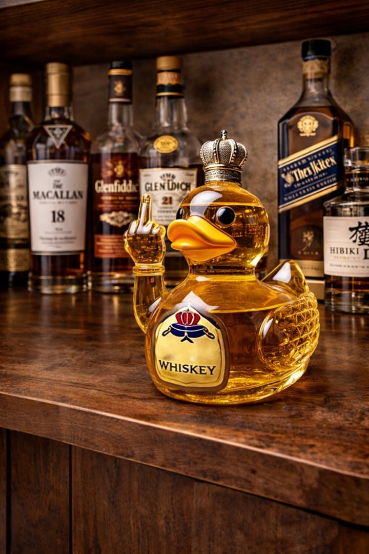 Botella de Whisky - Edición Rebel Duck