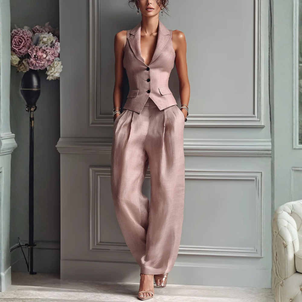 MOREAU LYON | CONJUNTO DE DOS PIEZAS ELEGANTE PARA MUJERES