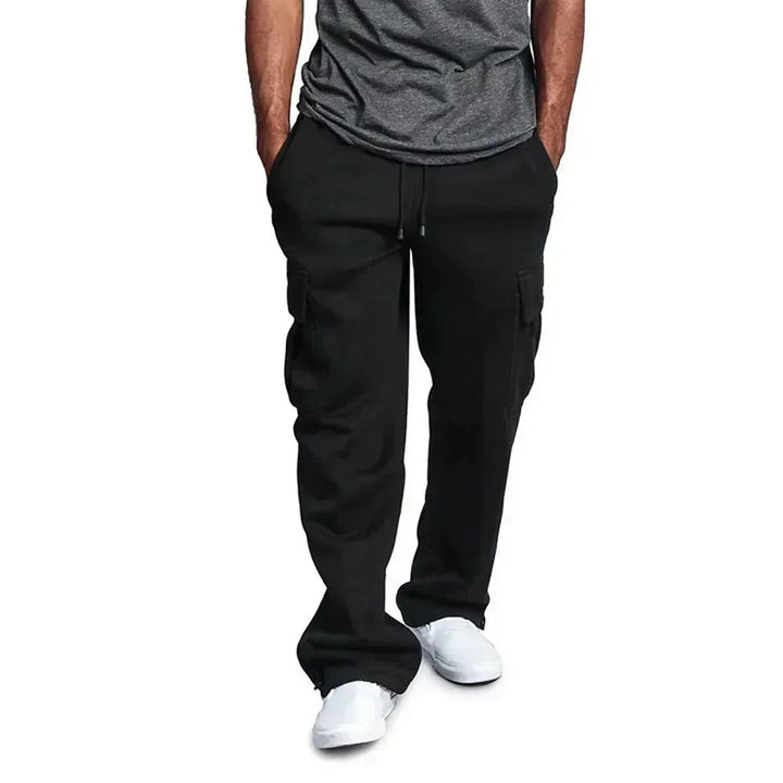Pantalones de deporte cargo de polar - Confort Óptimo para hombre