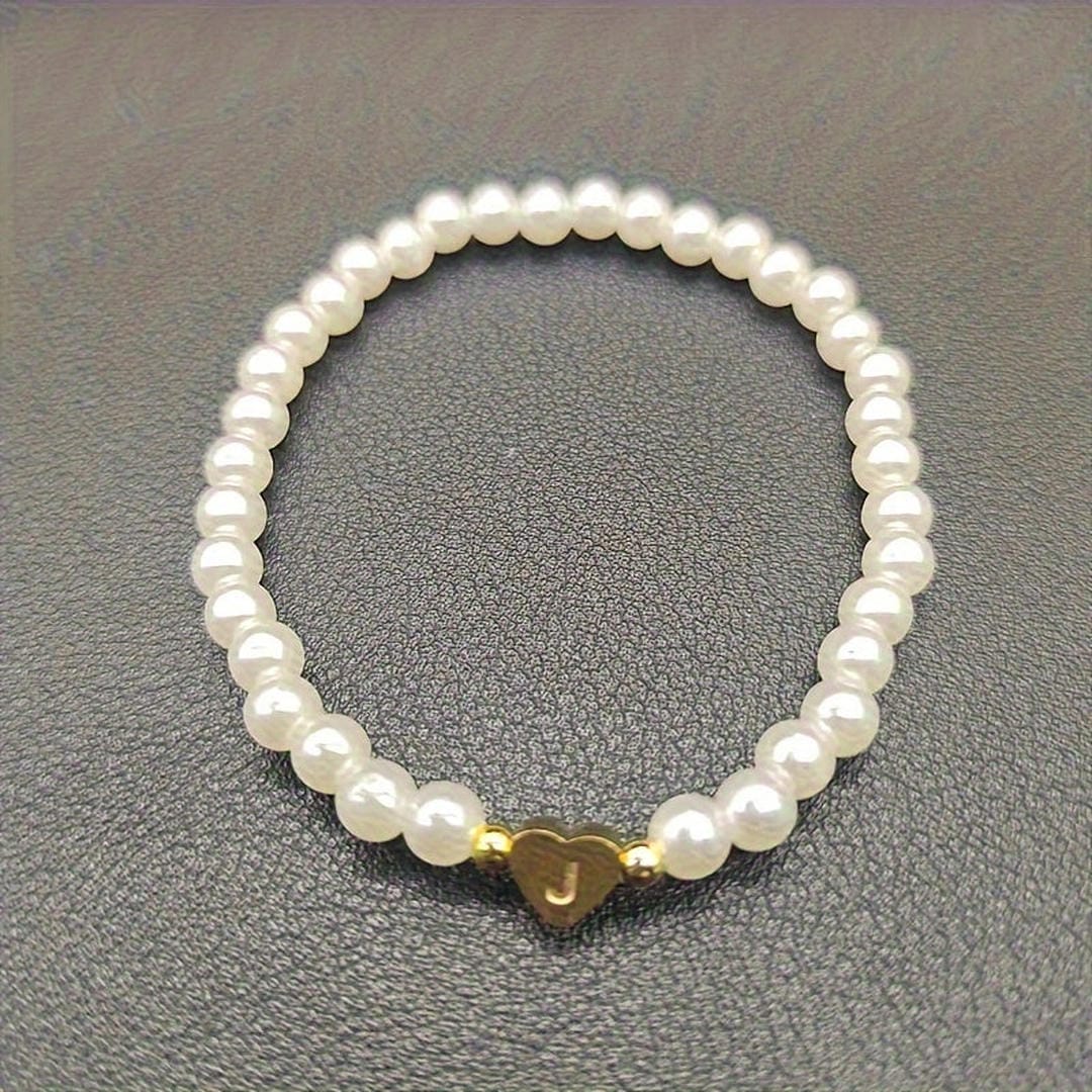 Pulsera de Perlas A-Z