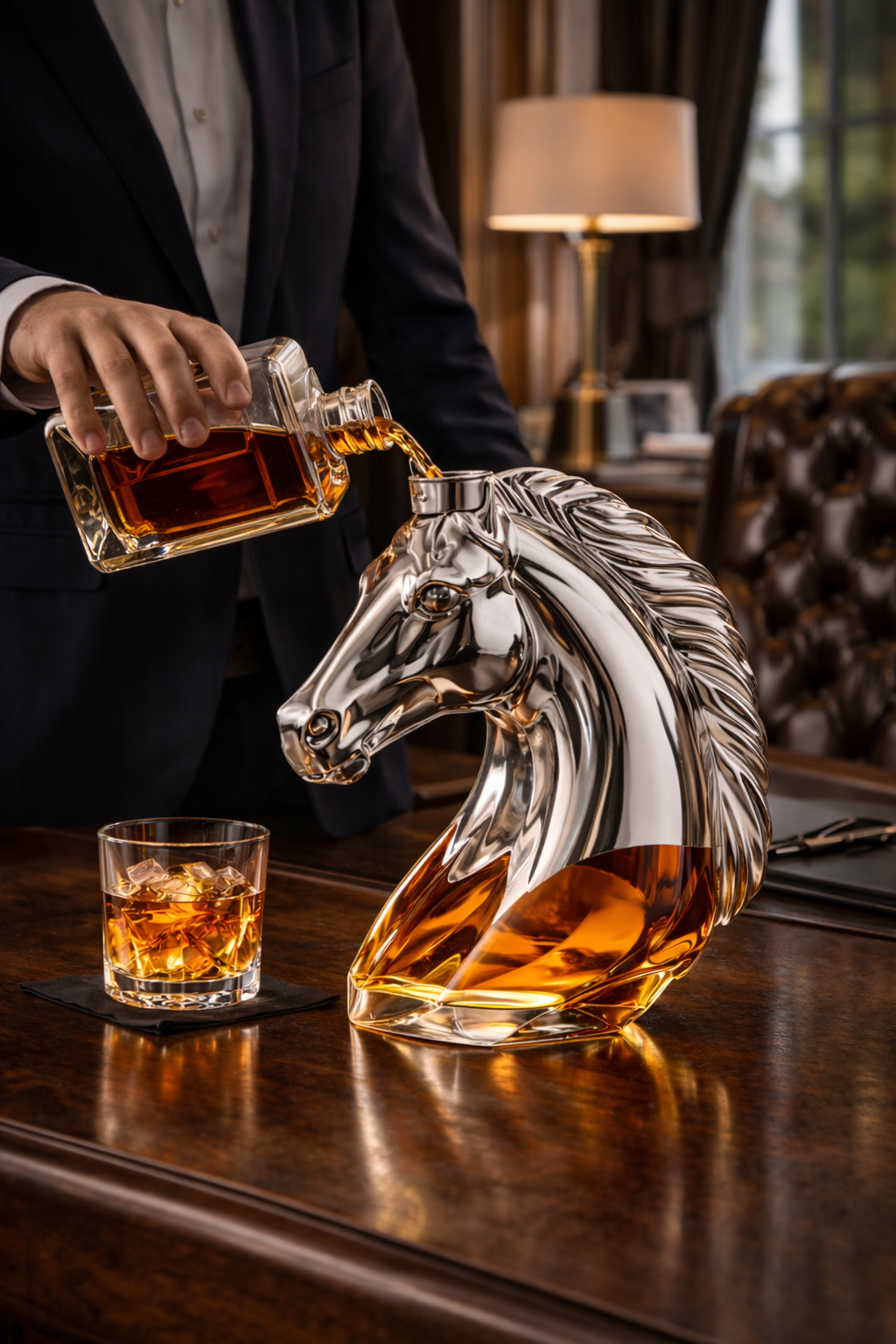 Botella de Whisky – Edición Cabeza de Caballo