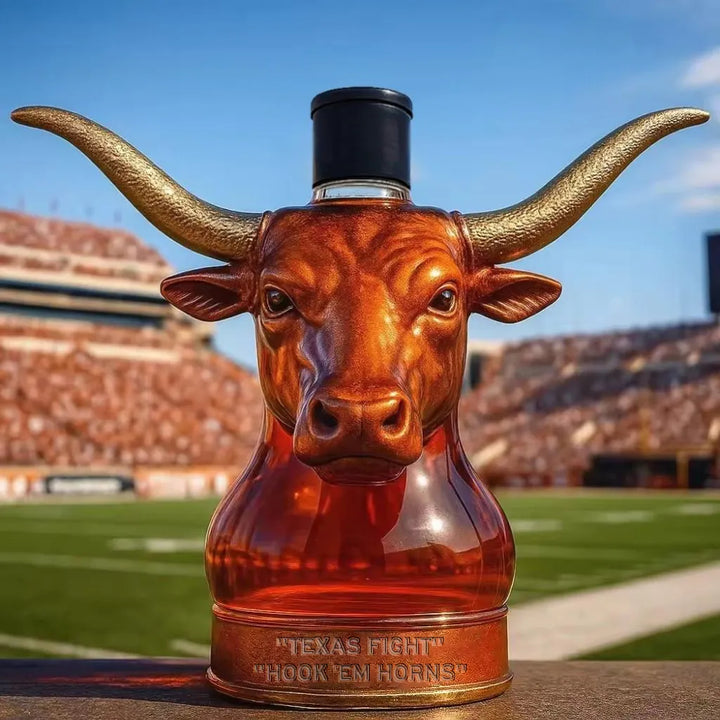 Botella de Whisky - Fútbol de Texas Longhorns