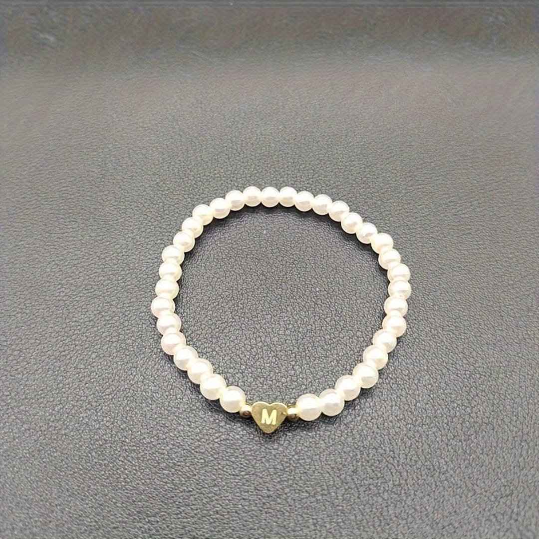 Pulsera de Perlas A-Z