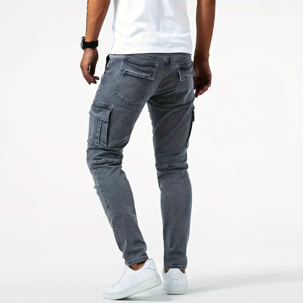 ALEX™ | JEANS CARGO ELÁSTICOS