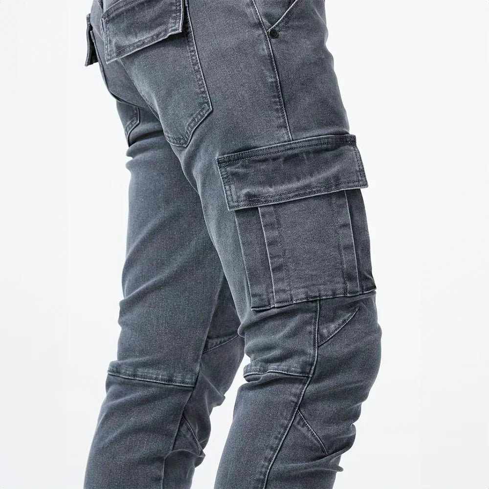 ALEX™ | JEANS CARGO ELÁSTICOS