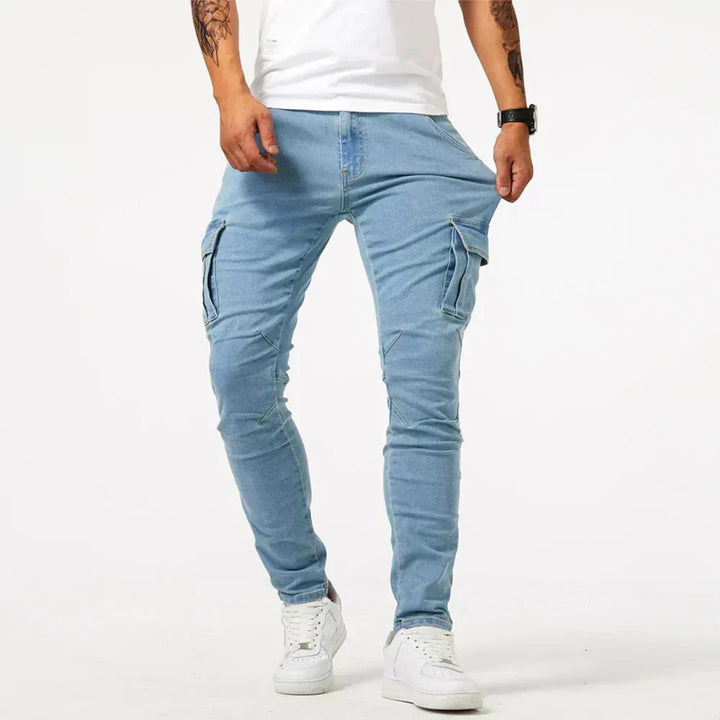 ALEX™ | JEANS CARGO ELÁSTICOS