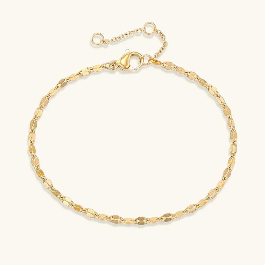 Brazalete Elegante de Encaje de Doble Capa