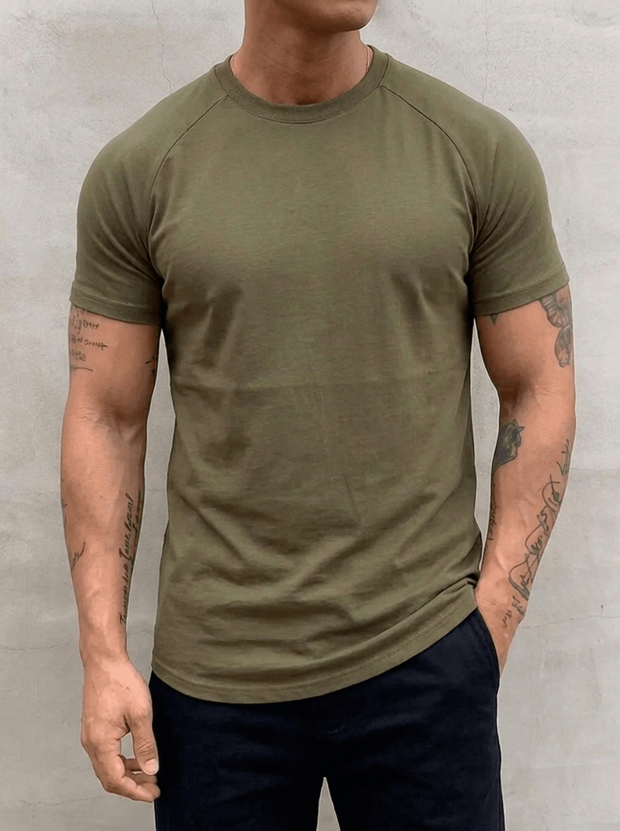 Paquete de 5 Camisetas Reid Crew