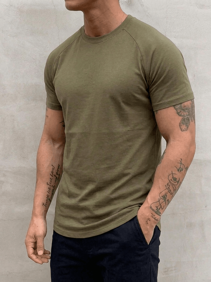 Paquete de 5 Camisetas Reid Crew