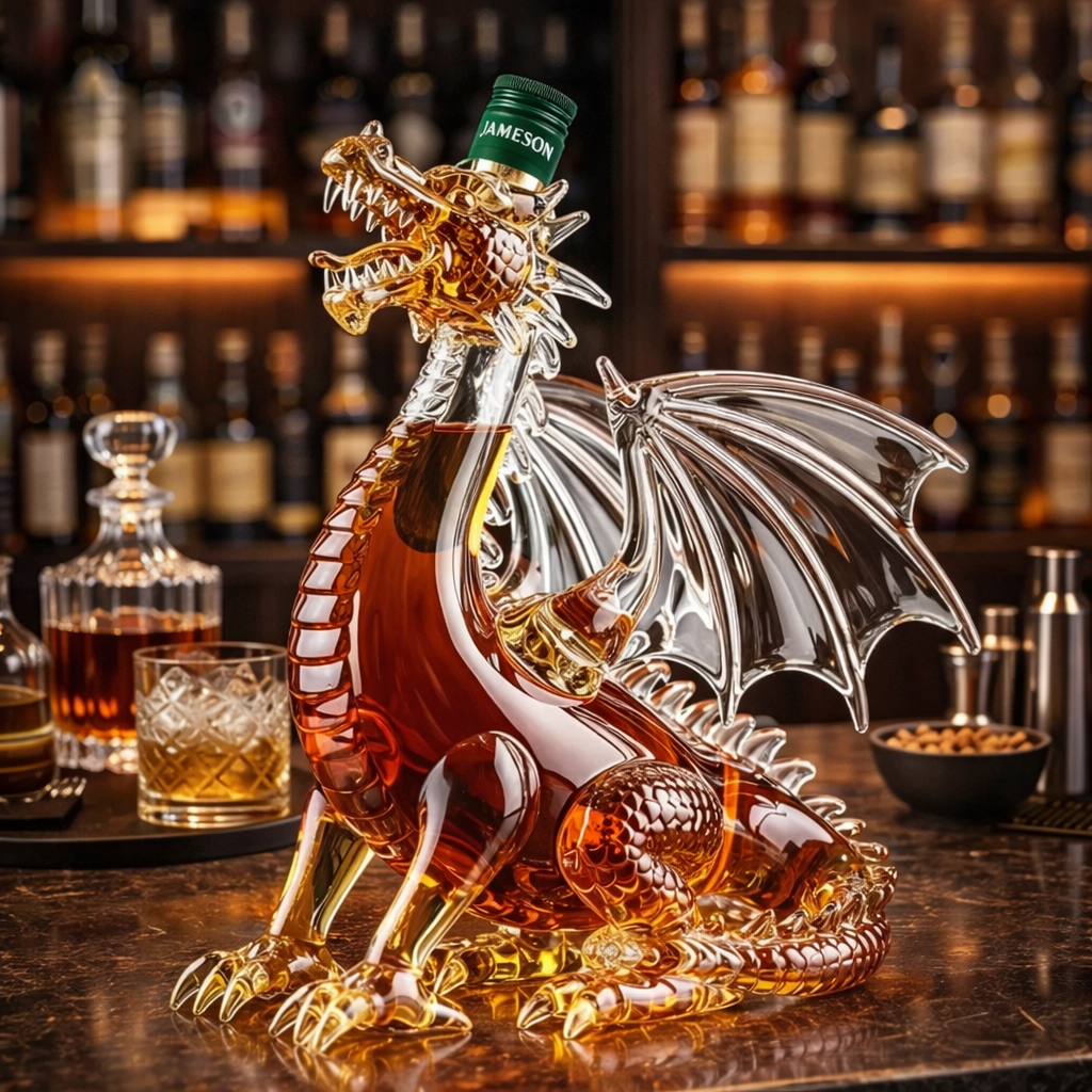 Botella de Whisky - Edición Dragón Majestuoso