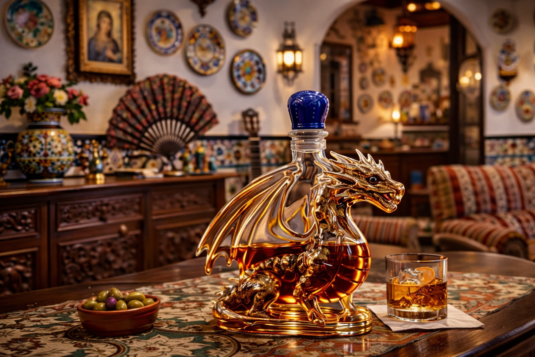 Botella de Whisky – Edición Dragón