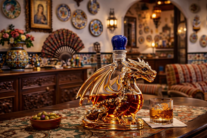 Botella de Whisky – Edición Dragón