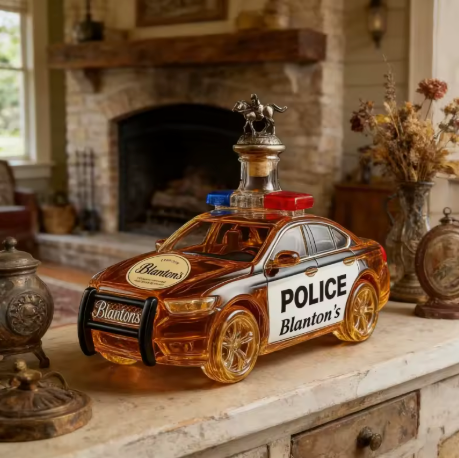 Botella de Whisky - Edición Policía