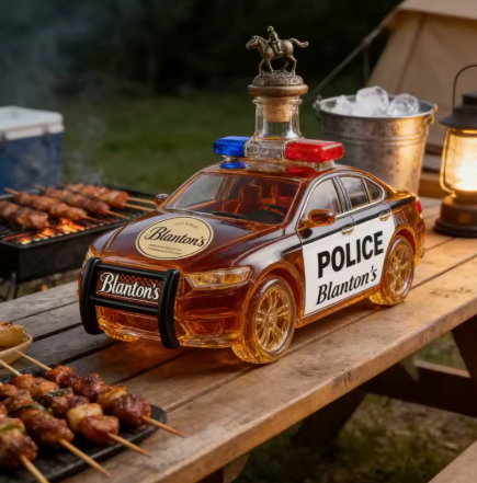 Botella de Whisky - Edición Policía