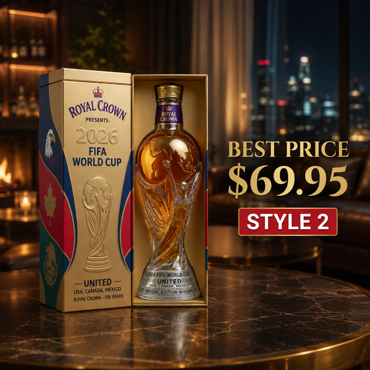 Botella de Whisky - Edición Copa del Mundo 2026