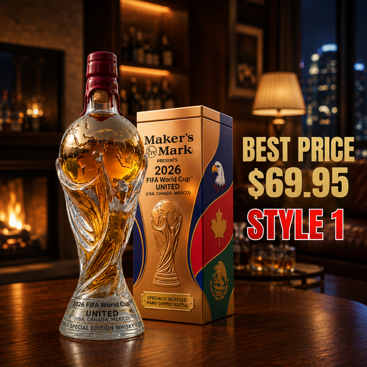 Botella de Whisky - Edición Copa del Mundo 2026
