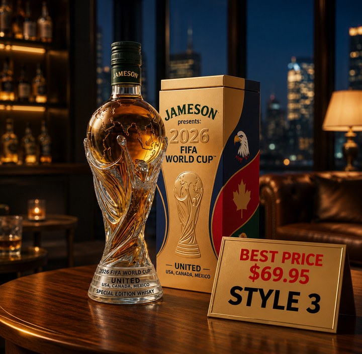 Botella de Whisky - Edición Copa del Mundo 2026