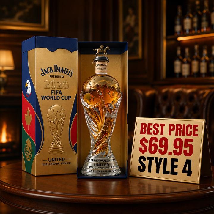 Botella de Whisky - Edición Copa del Mundo 2026