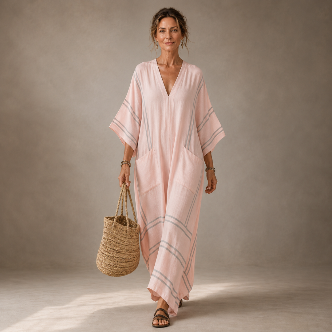 Pilar | Long Kaftan Dress