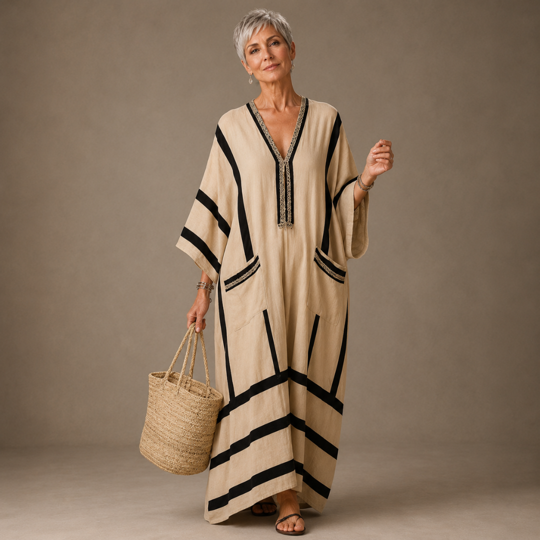 Elena | Long Kaftan Dress