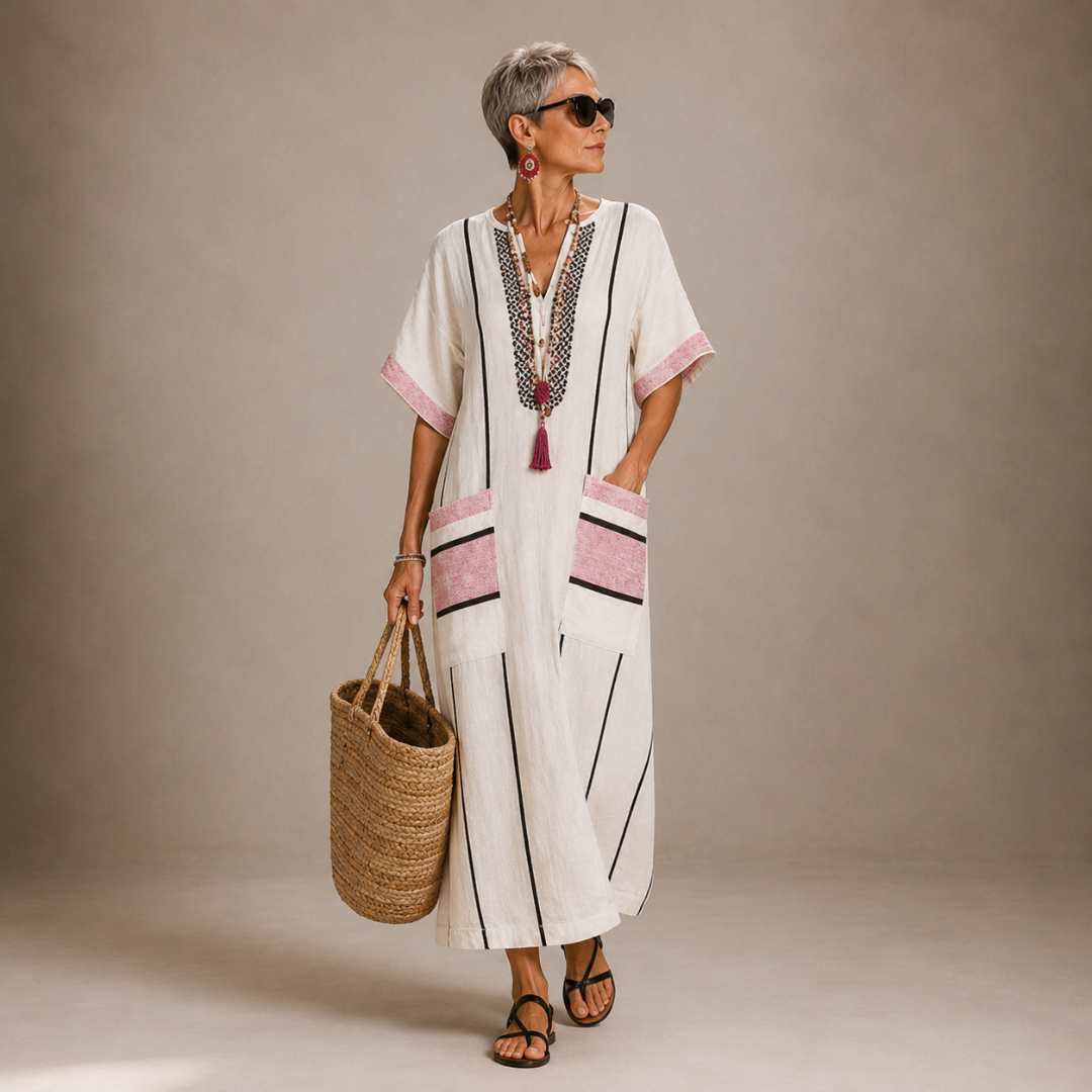 Alba | Long Kaftan Dress