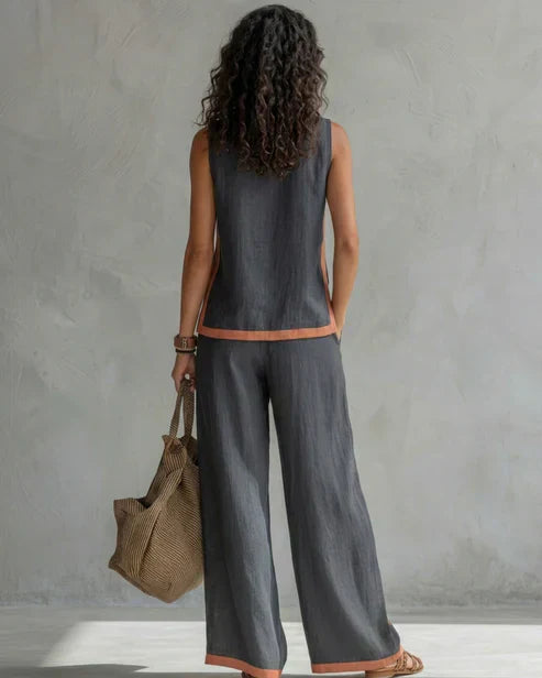 Leila™ | Conjunto de Dos Piezas Fluido