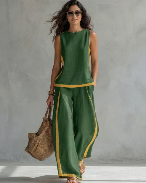 Leila™ | Conjunto de Dos Piezas Fluido