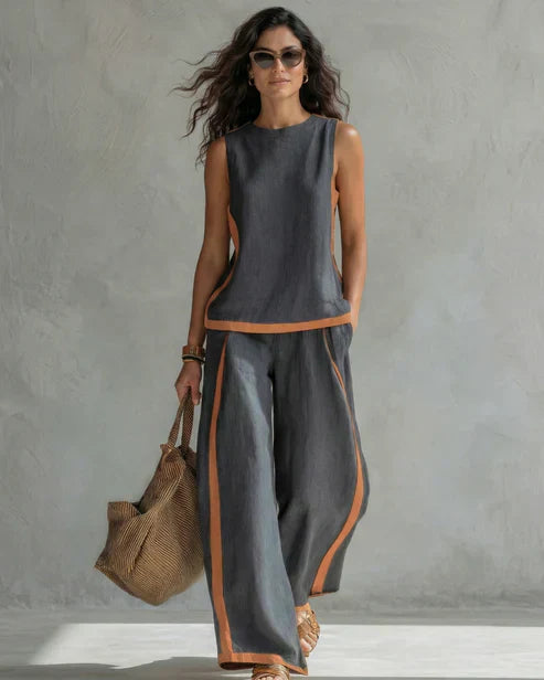Leila™ | Conjunto de Dos Piezas Fluido