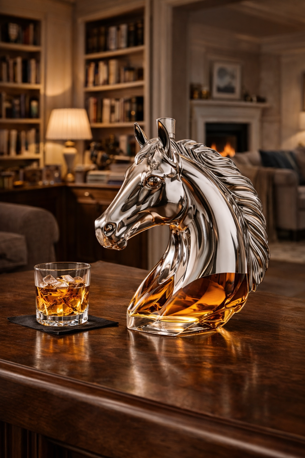 Botella de Whisky – Edición Cabeza de Caballo