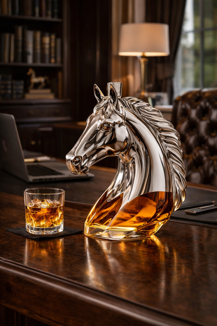 Botella de Whisky – Edición Cabeza de Caballo