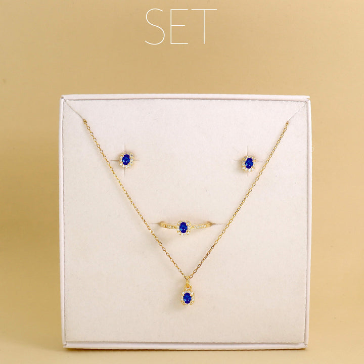 Set Ovalado de Zirconio