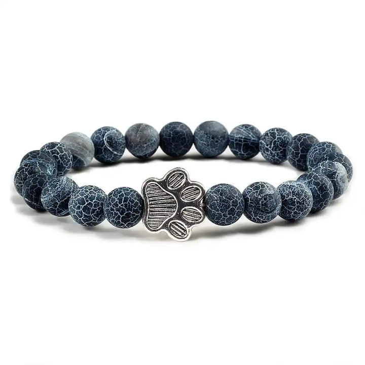 Pulsera de Patas con Cuentas Diseño de Piedra Natural