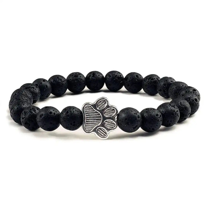 Pulsera de Patas con Cuentas Diseño de Piedra Natural
