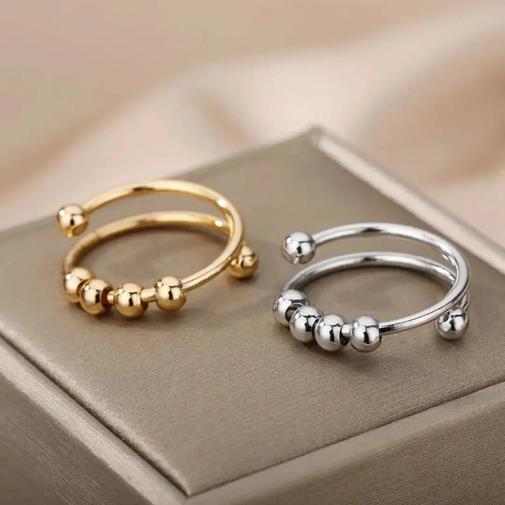 Anti-Stress and Anxiety Pearl Ring