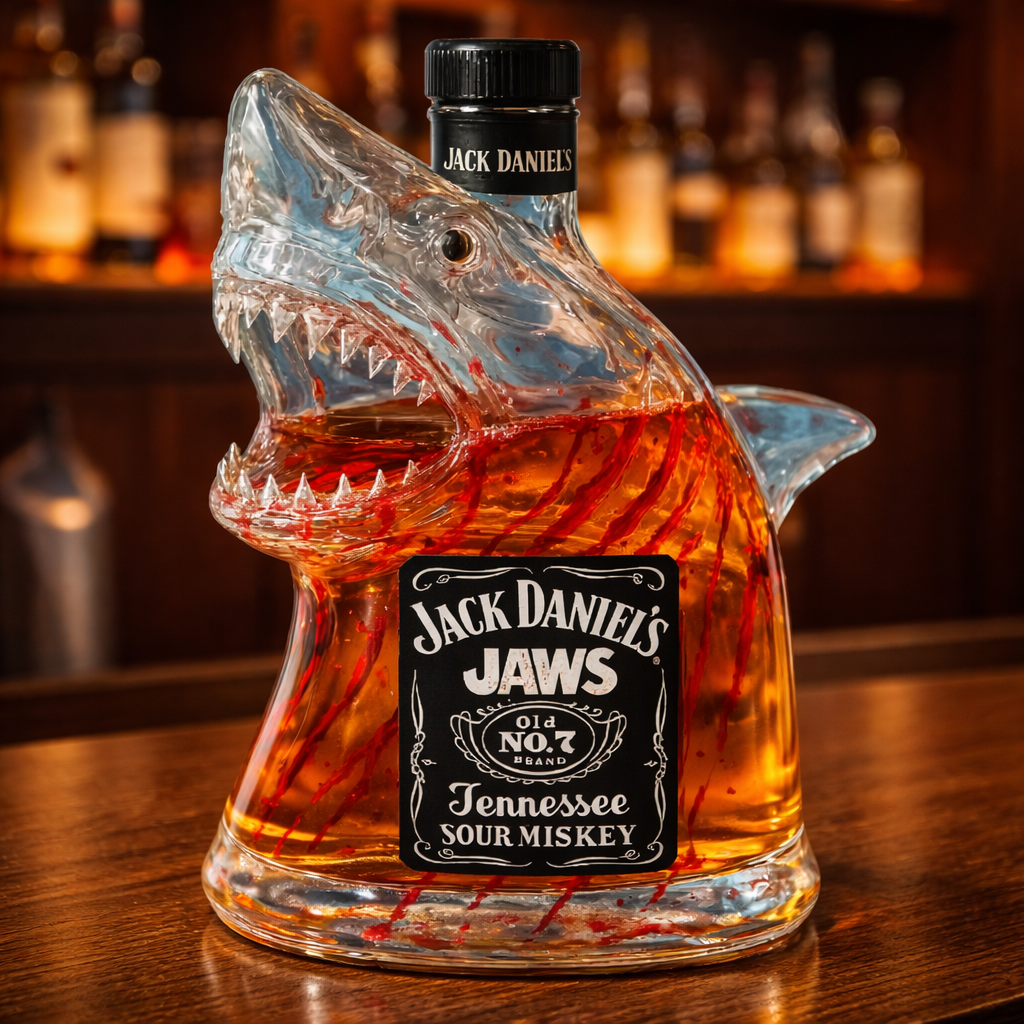 Botella de Whisky - Edición Tiburón