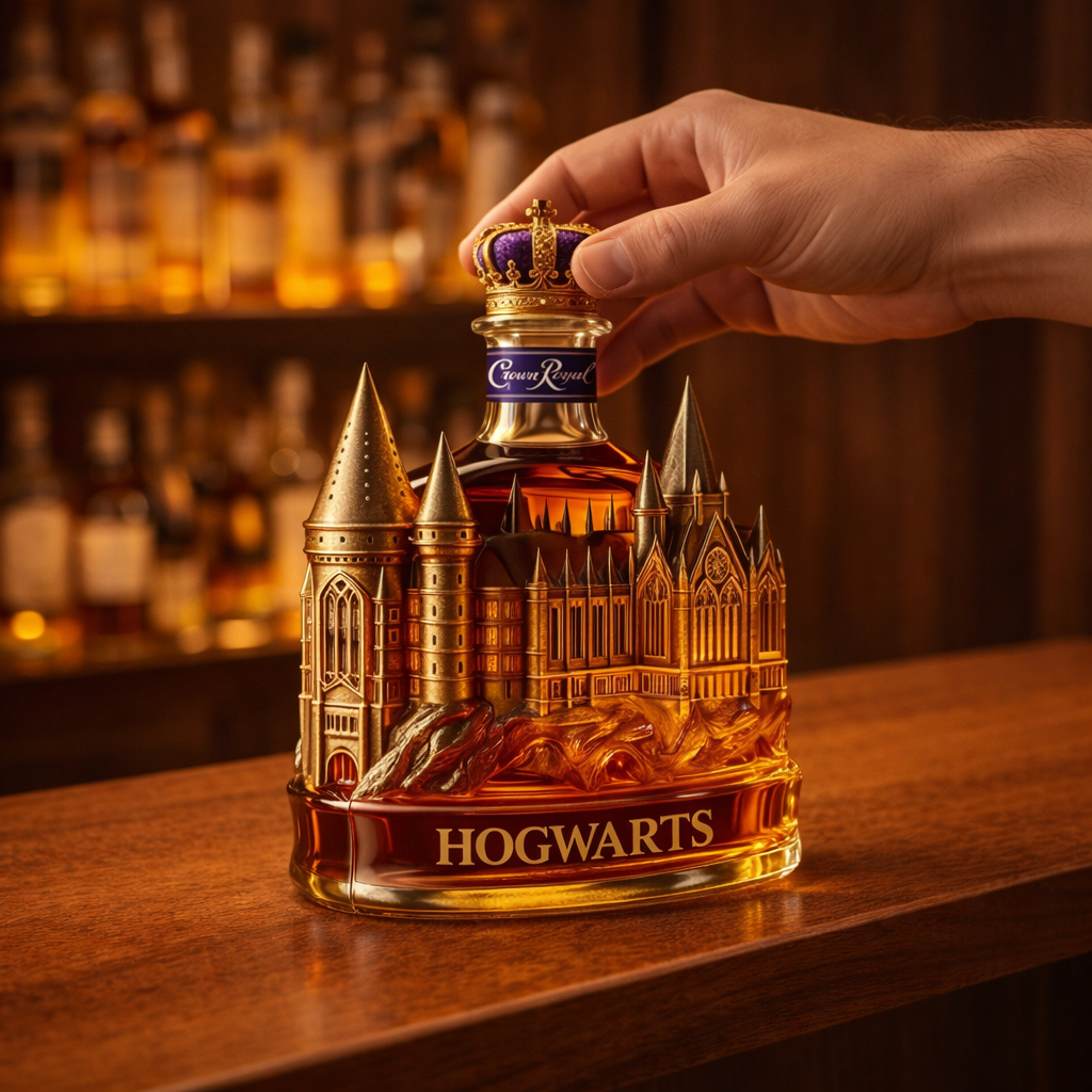 Whisky Bottle – Magic Castle Edition