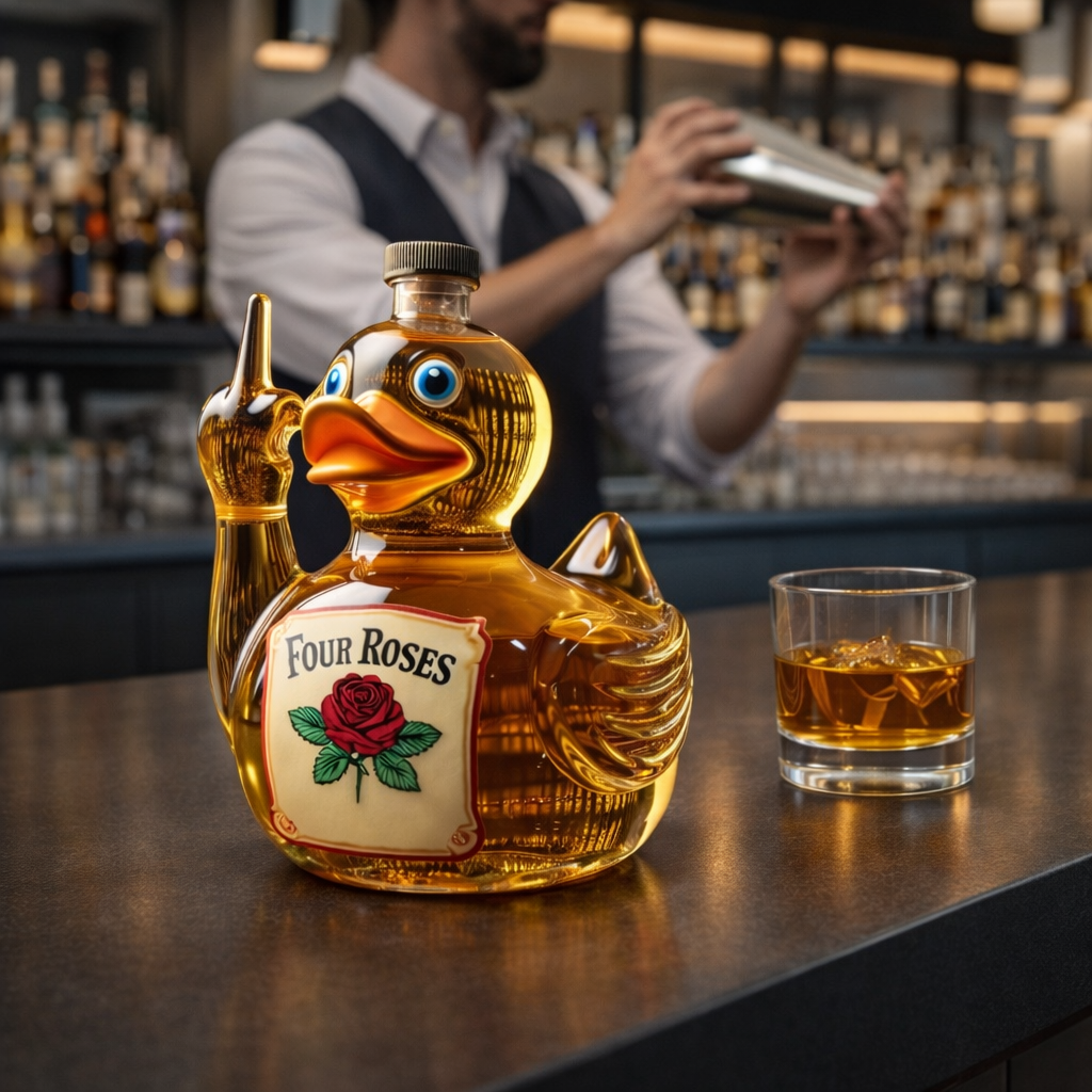 Botella de Whisky - Edición Rebel Duck