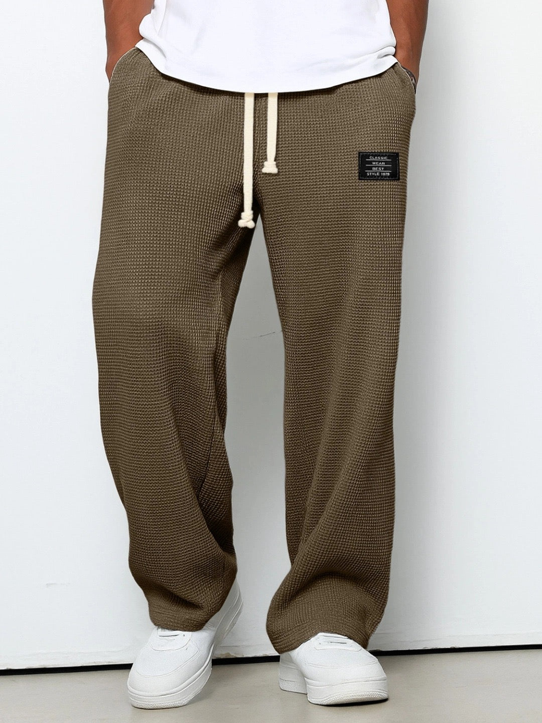 Gerald | Wide-leg pants with adjustable waist