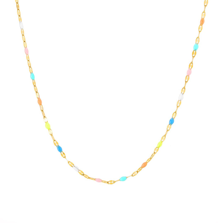 Collar Choker Delicado Colorburst