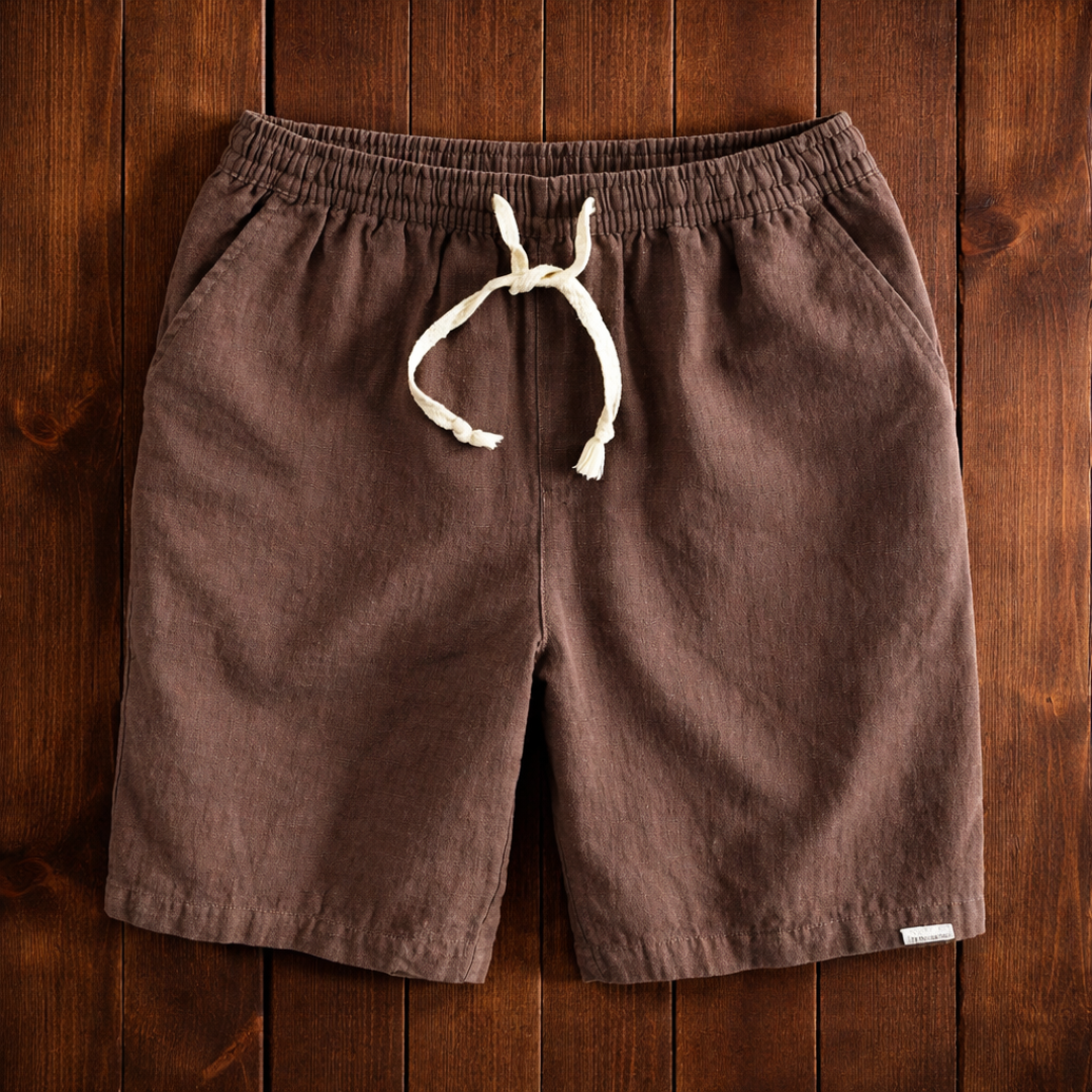 Pantalones Cortos Casual con Cuerda