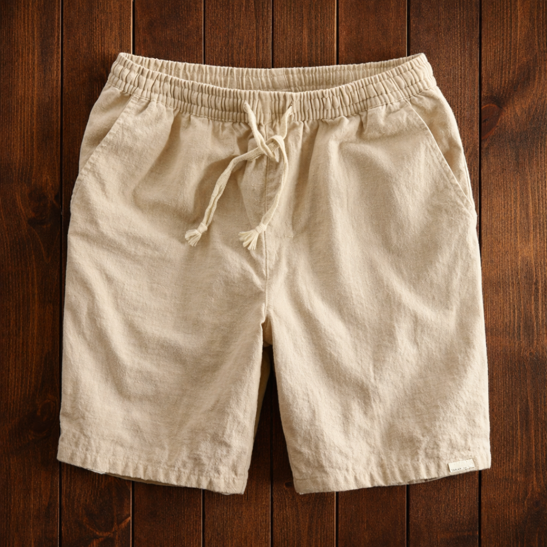 Pantalones Cortos Casual con Cuerda
