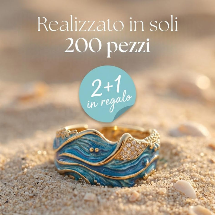 Miralys | Anello ondulato antico