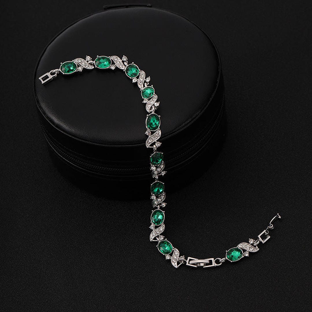Pulsera Esmeralda Giada Bellini