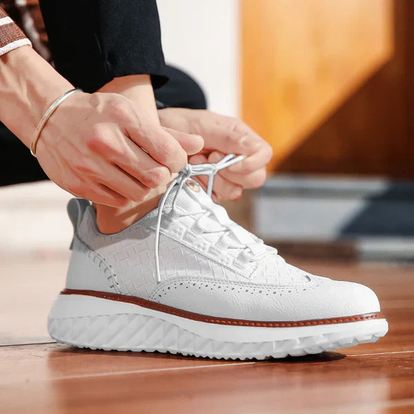 Zapatillas de Cuero Pulido Drake
