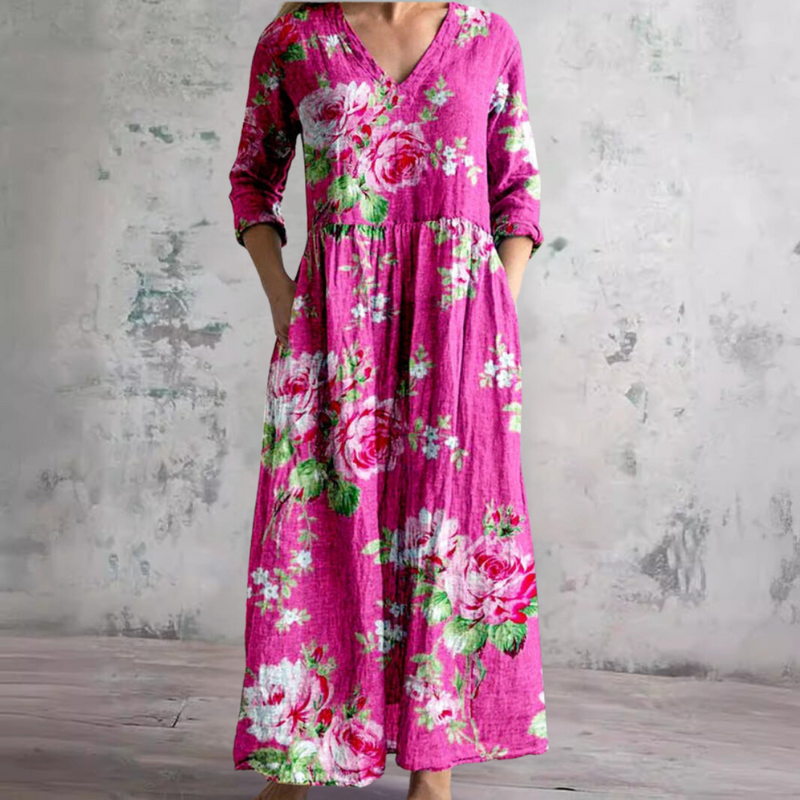 Fiona™ | Summer Floral Dress